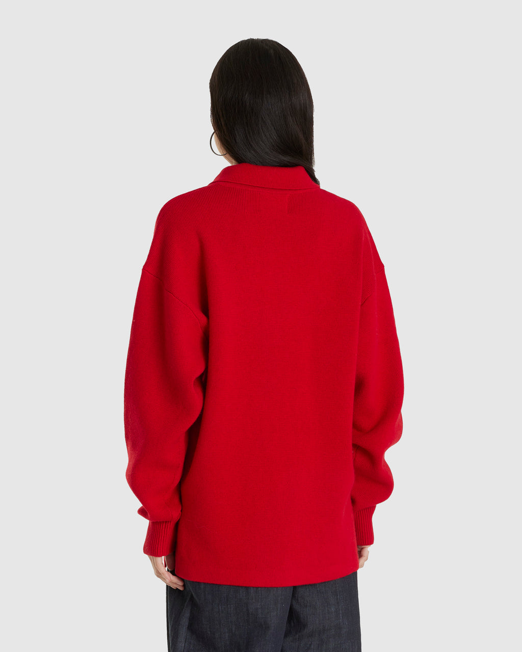 William Pullover Poppy Red (W)