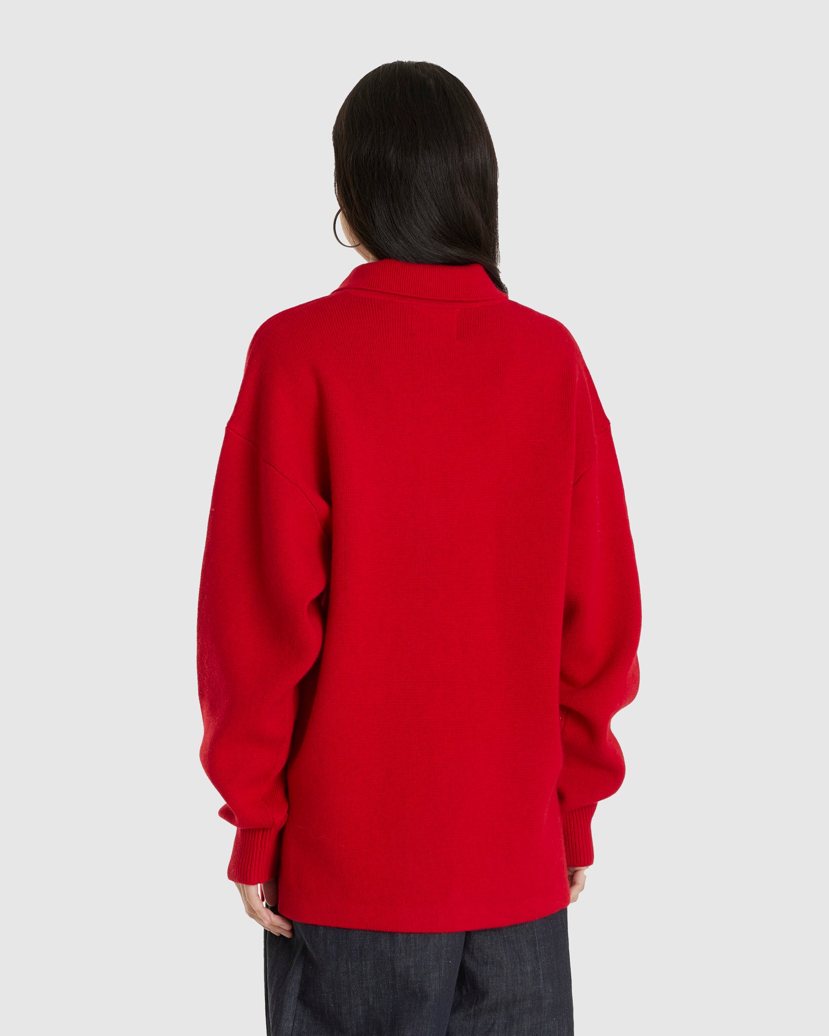 William Pullover Poppy Red (W)