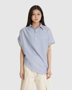 Ruby Shirt Blue Gingham