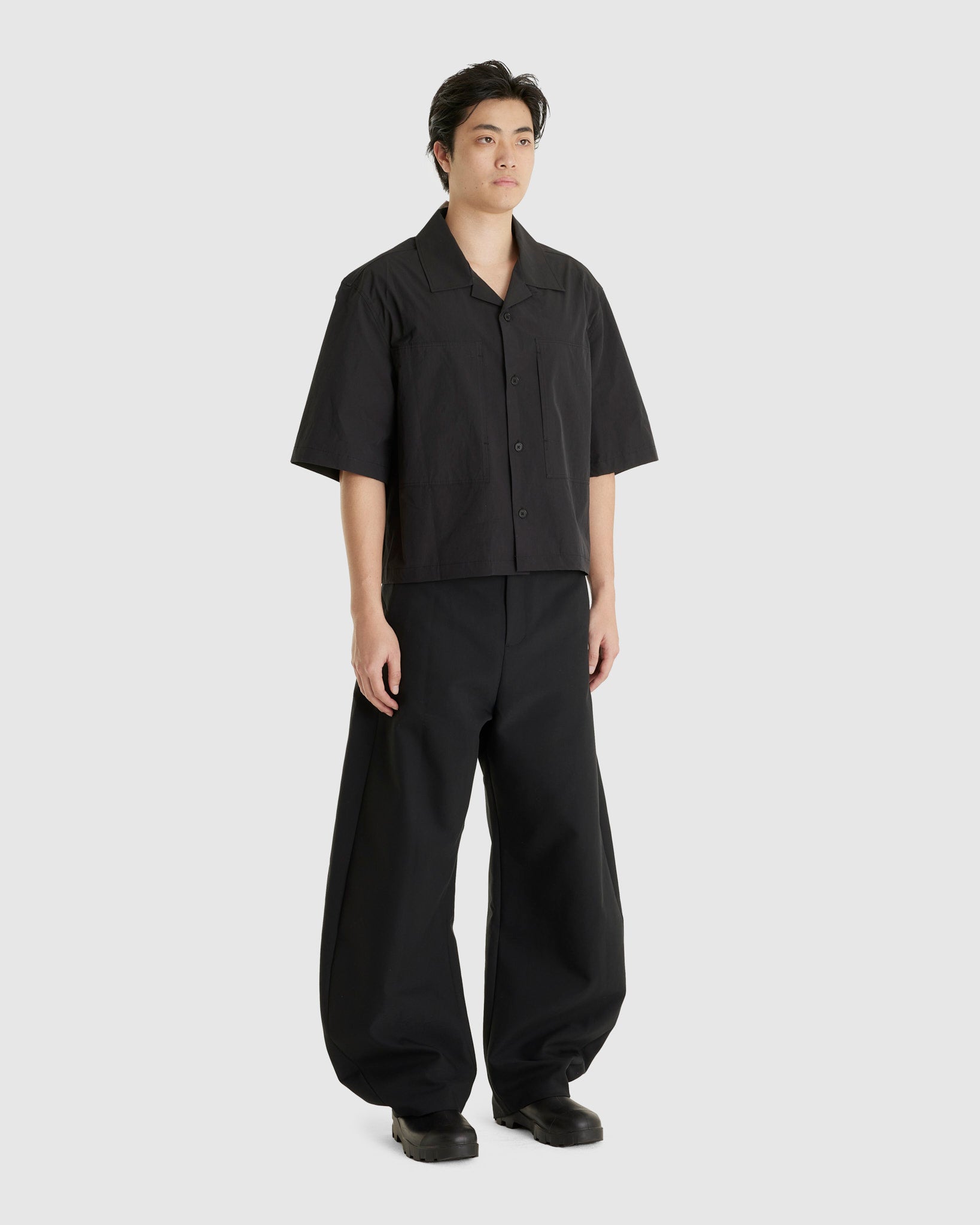 Mens Curved Silhouette Pants