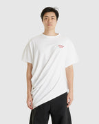 Topsy Turvy Tee White