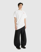 Topsy Turvy Tee White