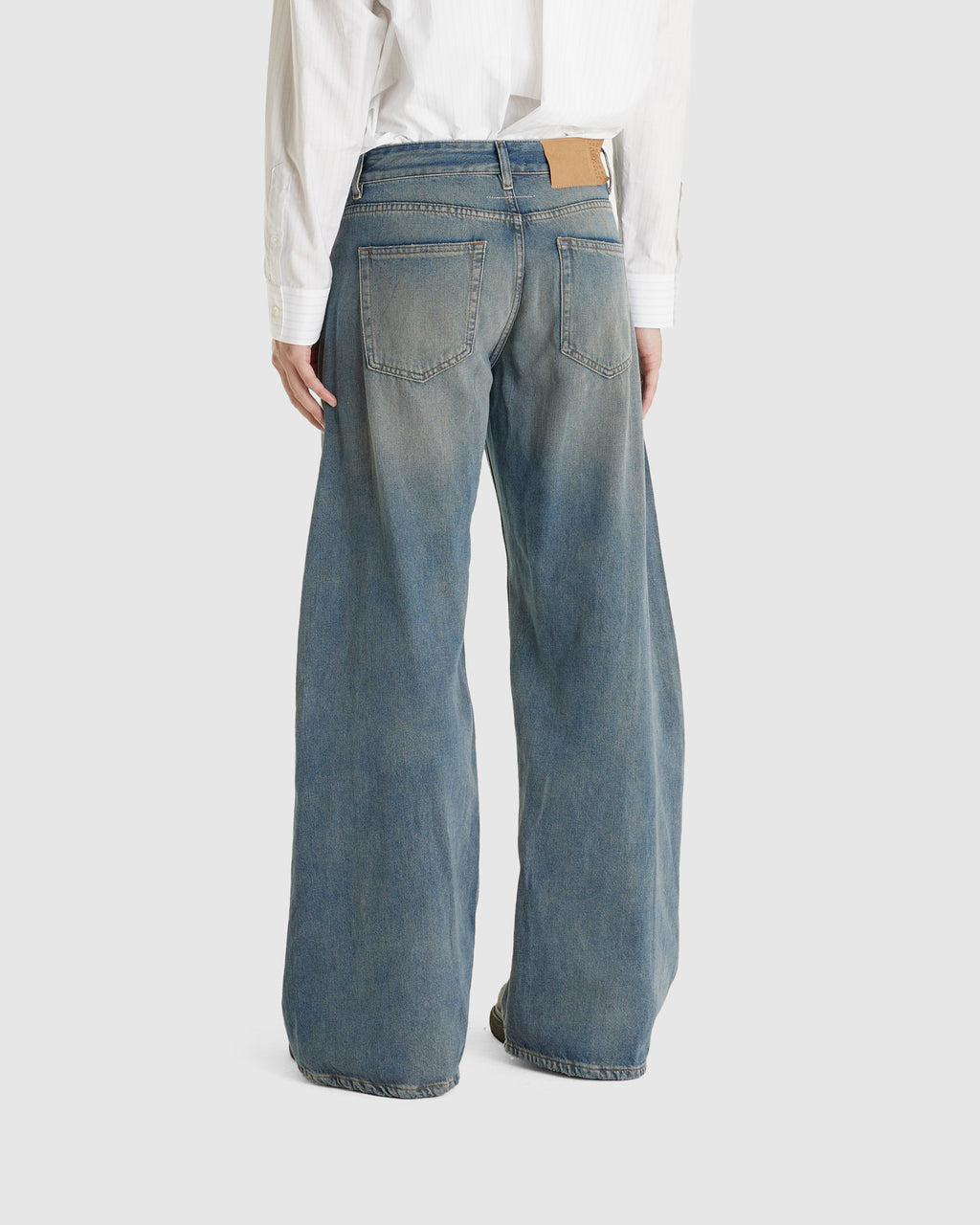 Straight Leg Jeans Light Blue (M)