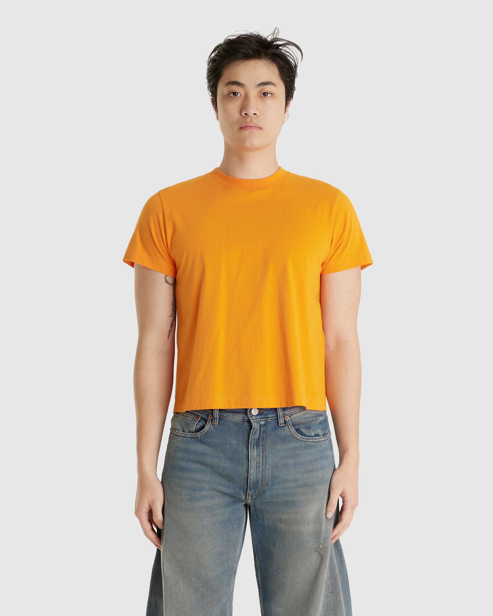 Orange Spliced T-Shirt (M)