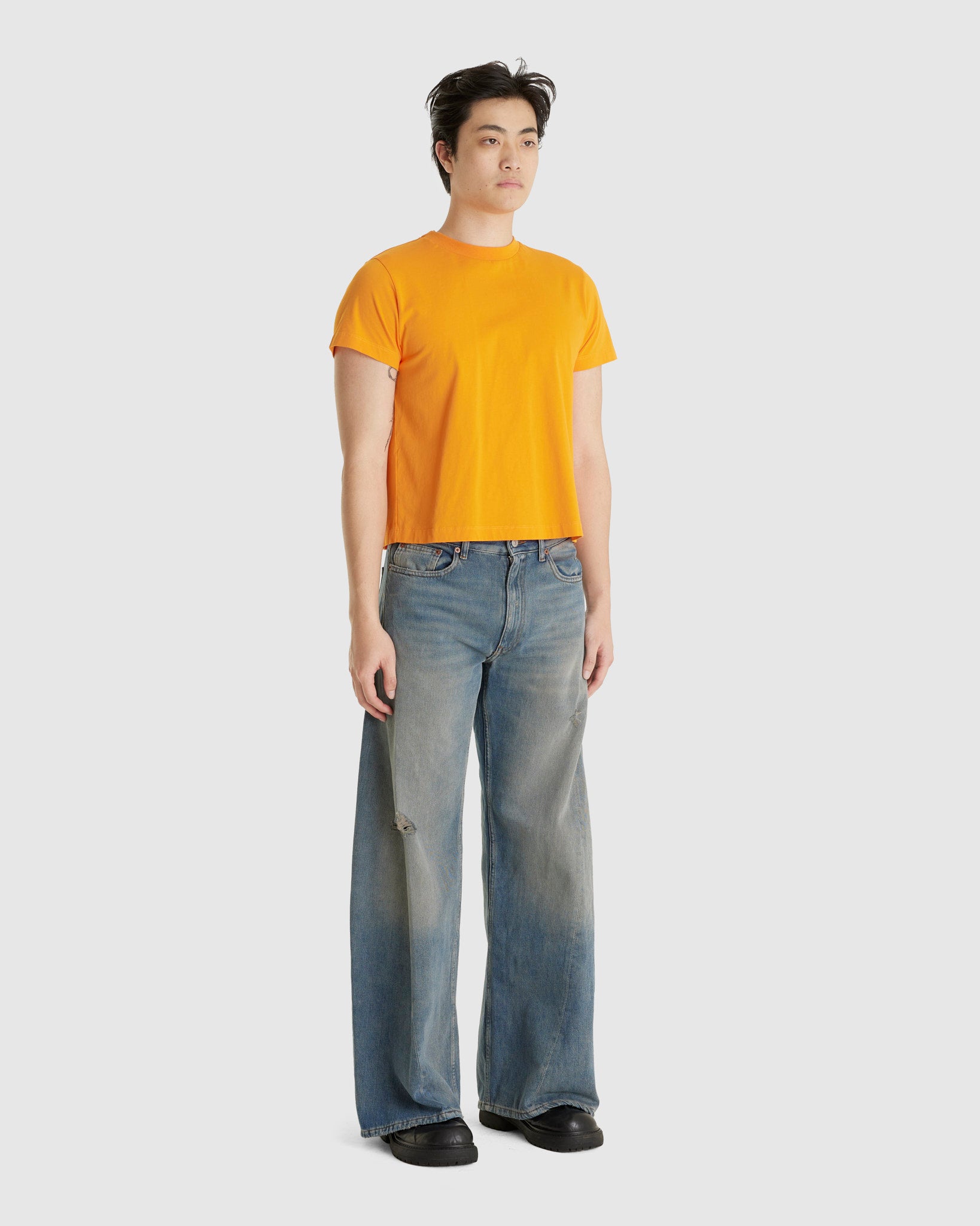Orange Spliced T-Shirt (M)