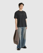 Black Basic Jersey T-shirt (M)