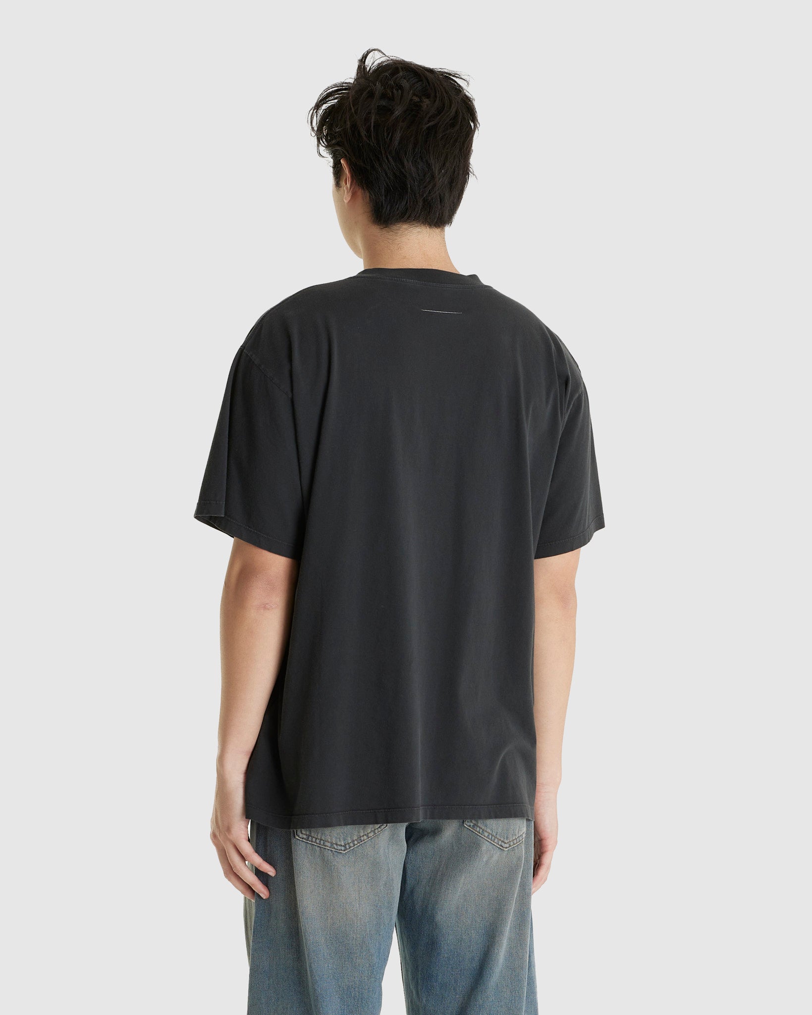 Black Basic Jersey T-shirt (M)