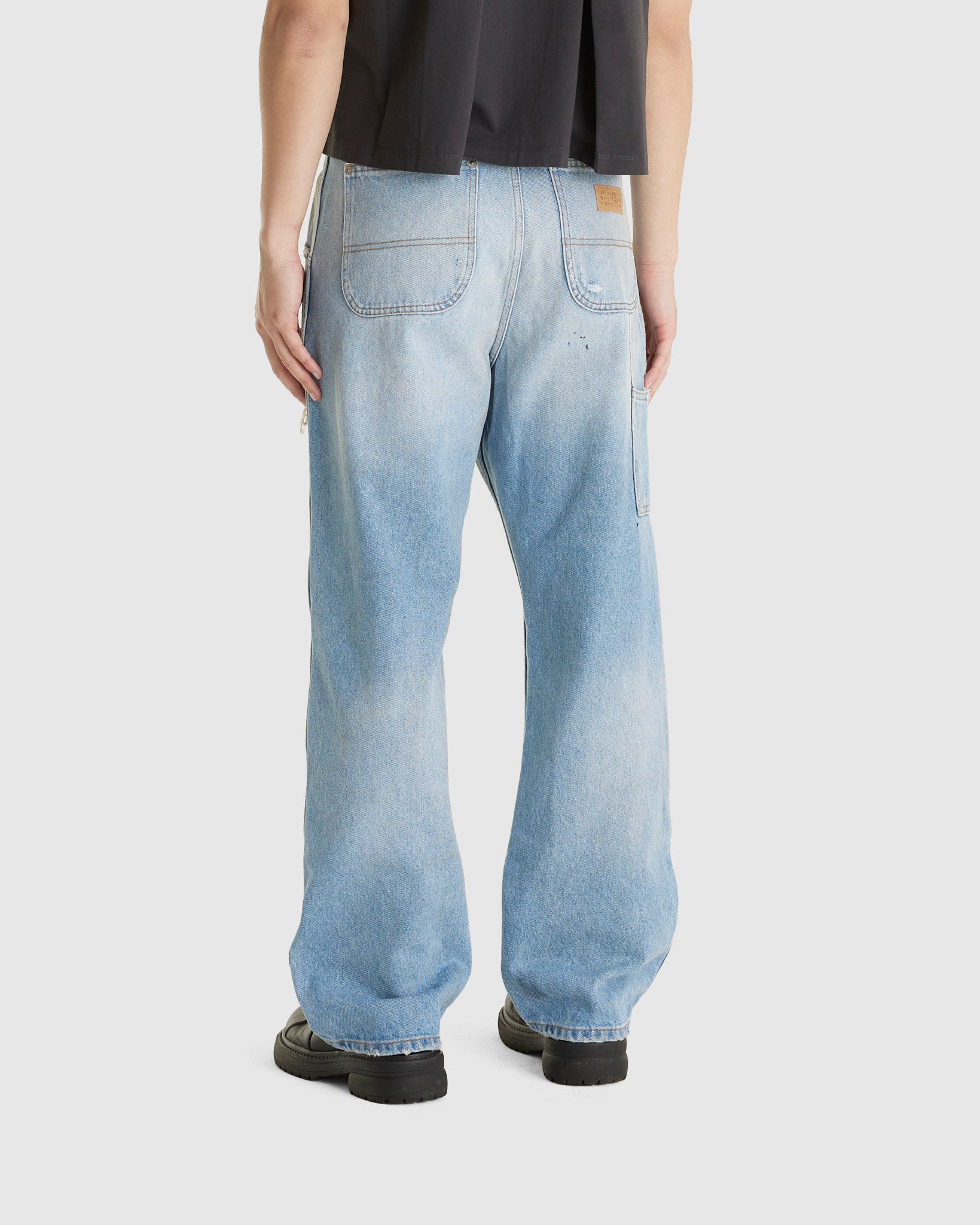 Distressed Jeans Light Blue (M)