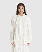 Crinkled Ruffle Shirt