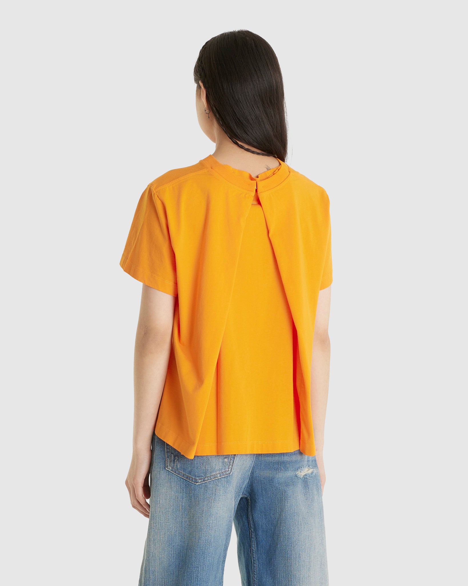 Orange Spliced T-Shirt