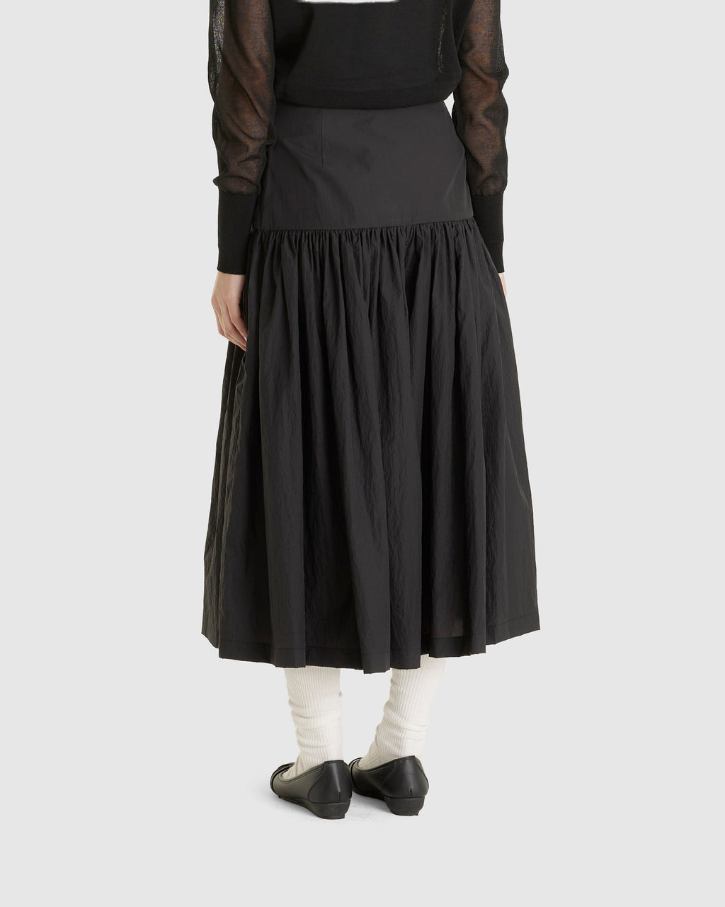 Shirring Culotte Pants