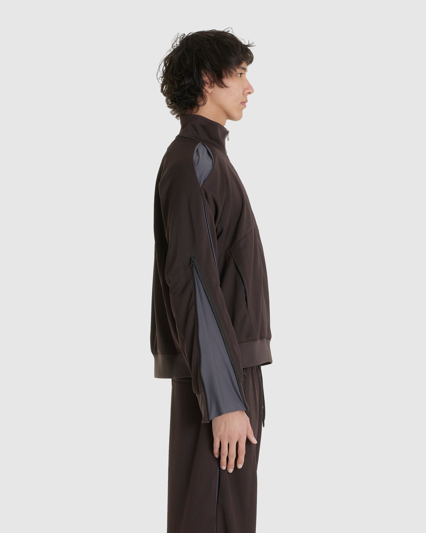 FFFPOSTALSERVICE Enigma Tracksuit Brown – Chinatown Country Club