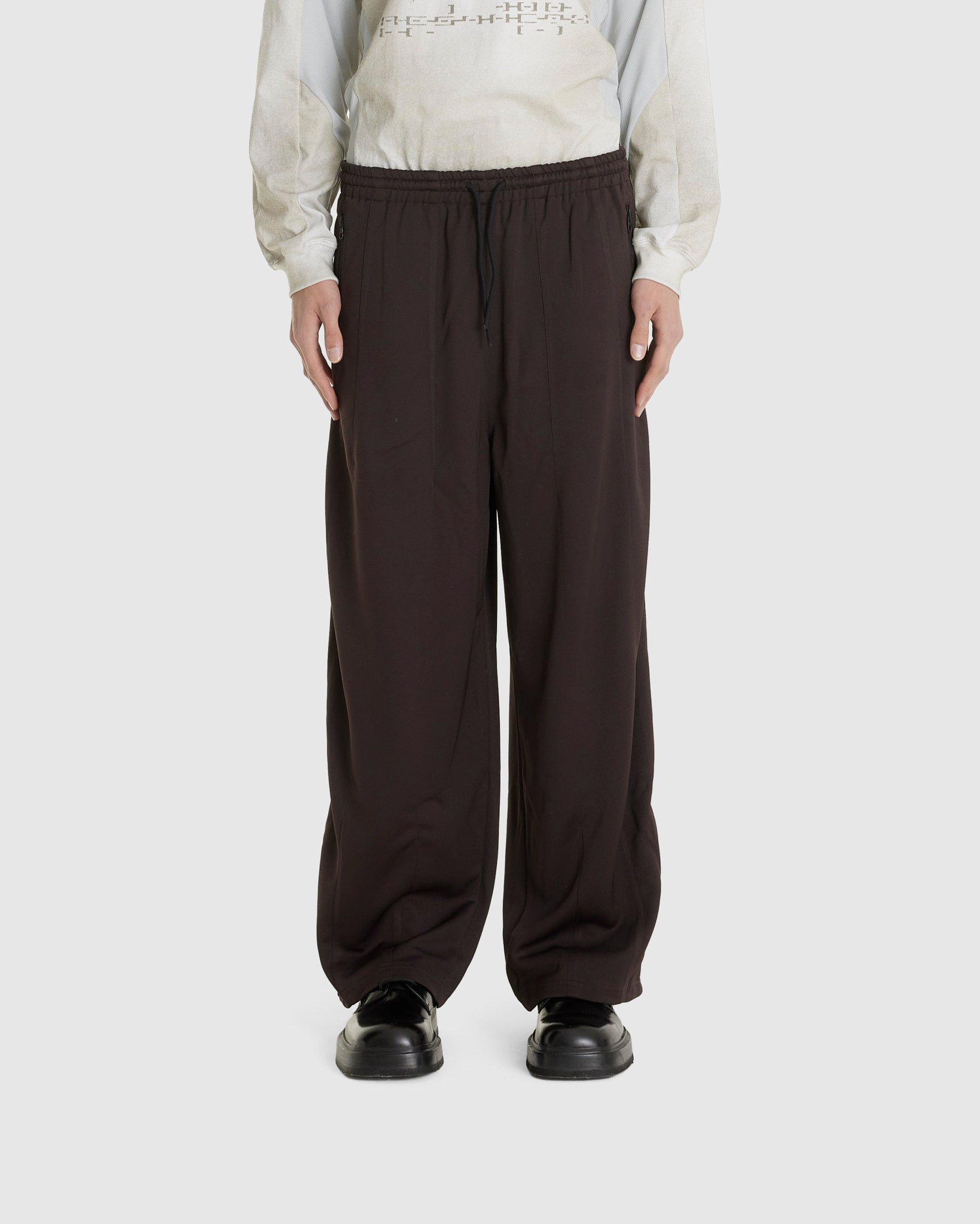 FFFPOSTALSERVICE Enigma Track Pants Brown – Chinatown Country Club