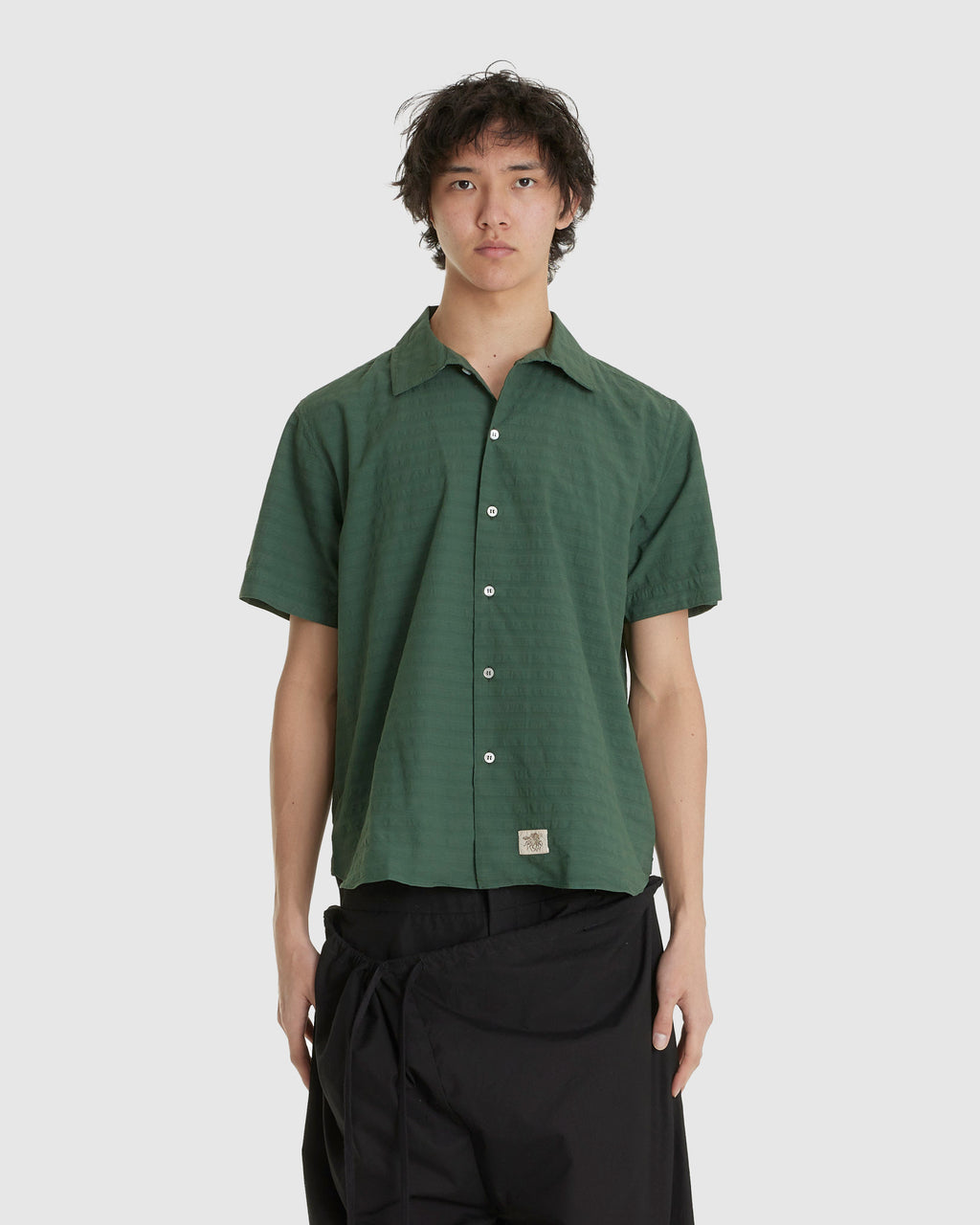 Sun Stripy Cotton S/S Shirt