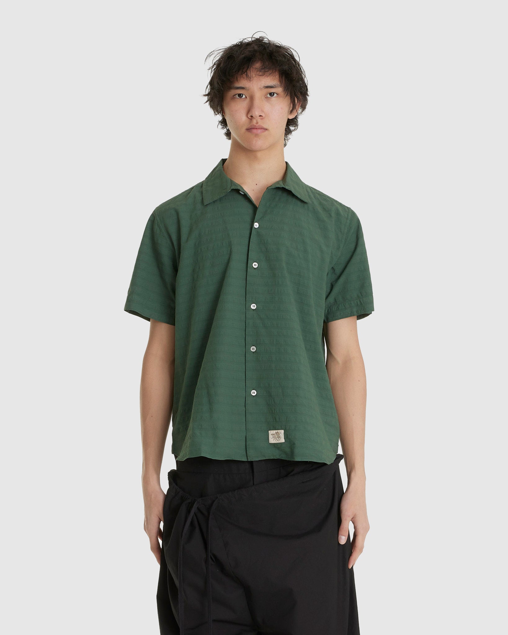 Sun Stripy Cotton S/S Shirt