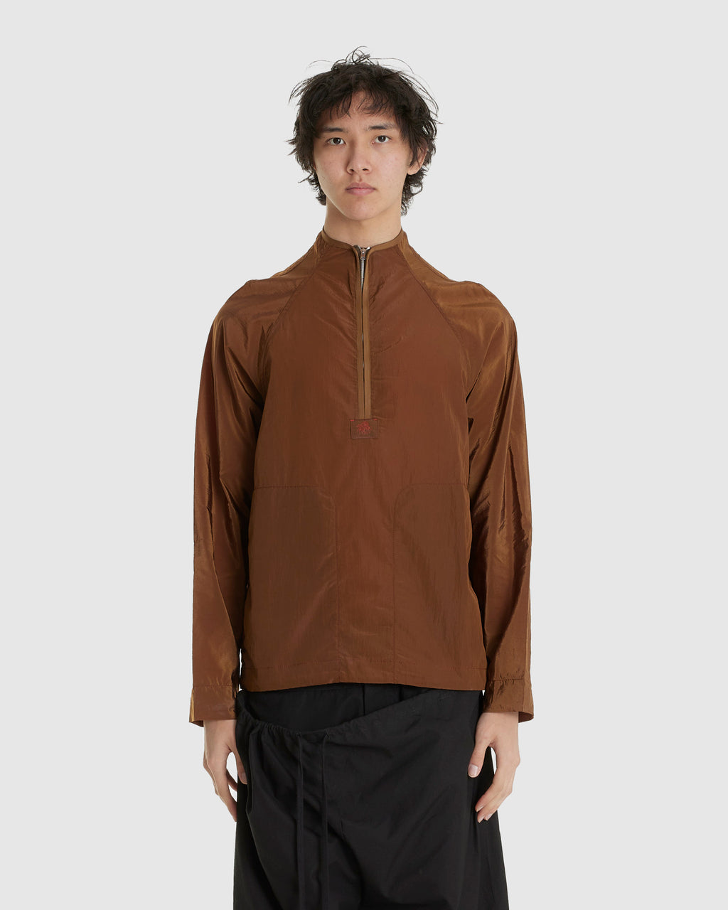 Ganga Shiny Nylon Track Top