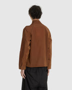 Ganga Shiny Nylon Track Top