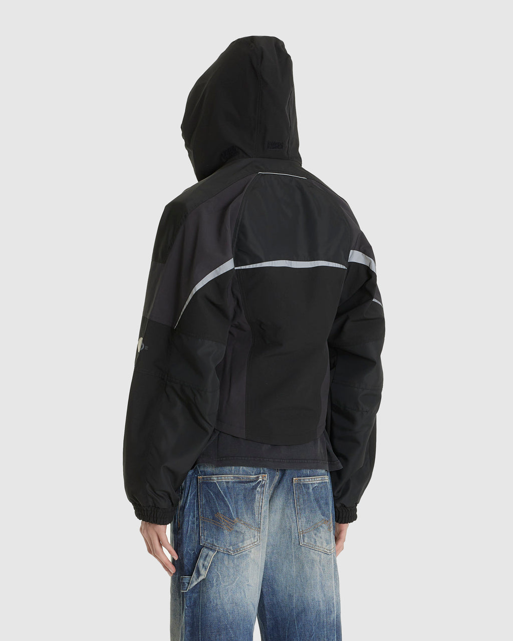 Shrunken Sports Jacket Black/Grey