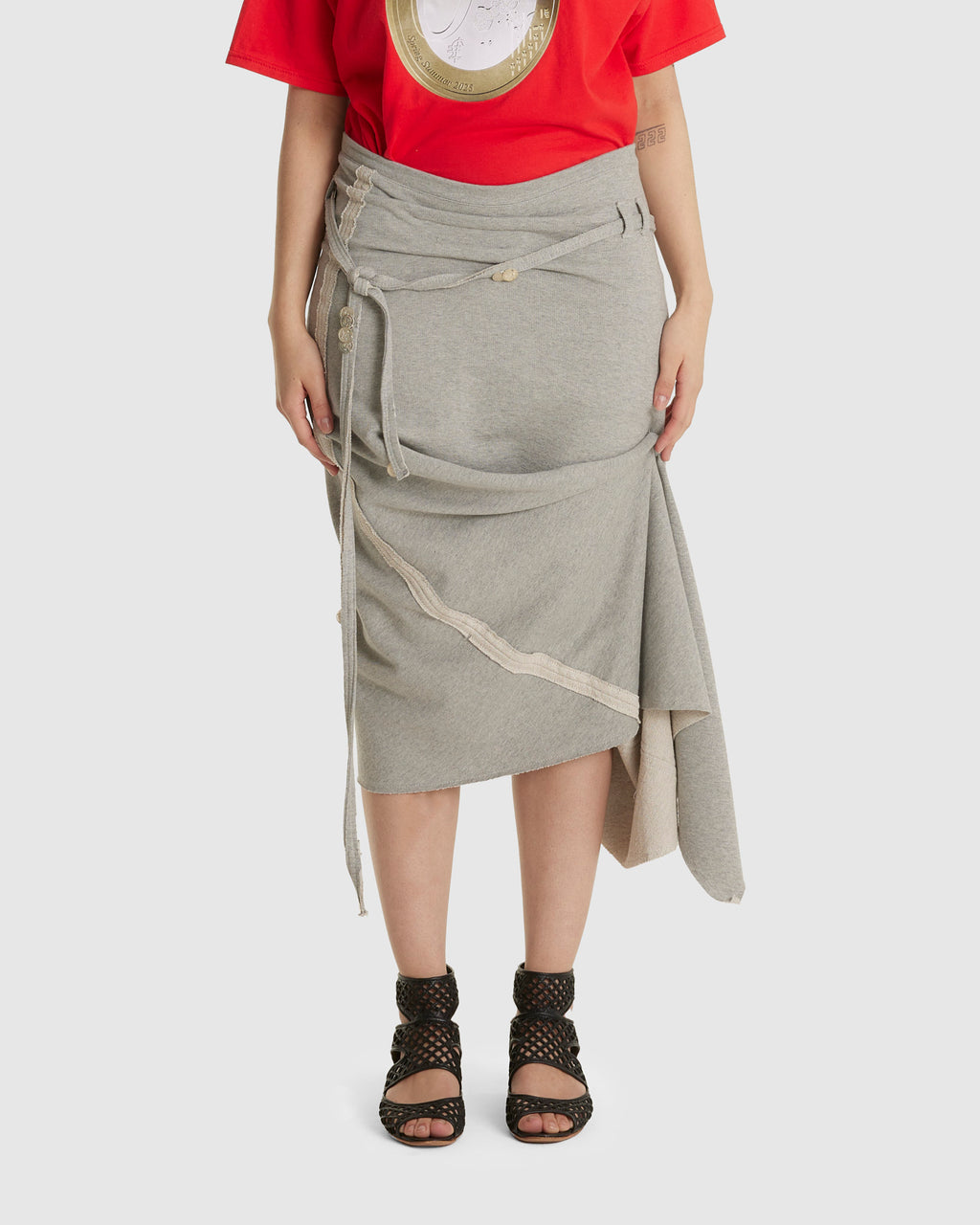 Zeynep Grey Skirt