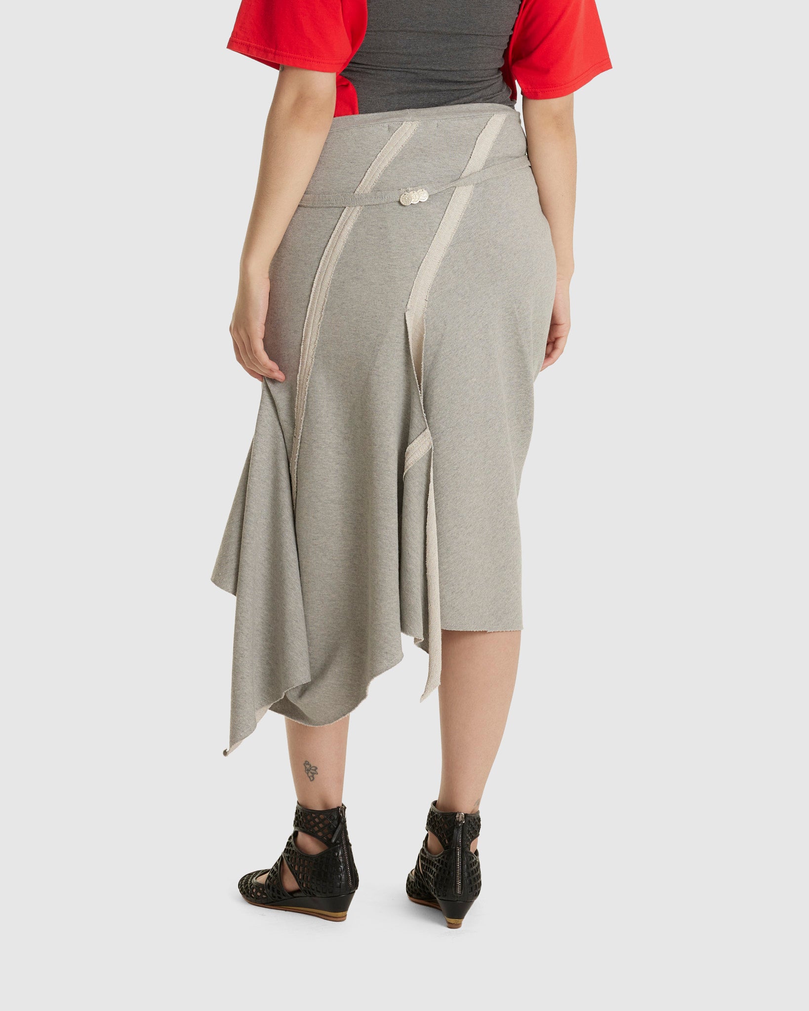 Zeynep Grey Skirt