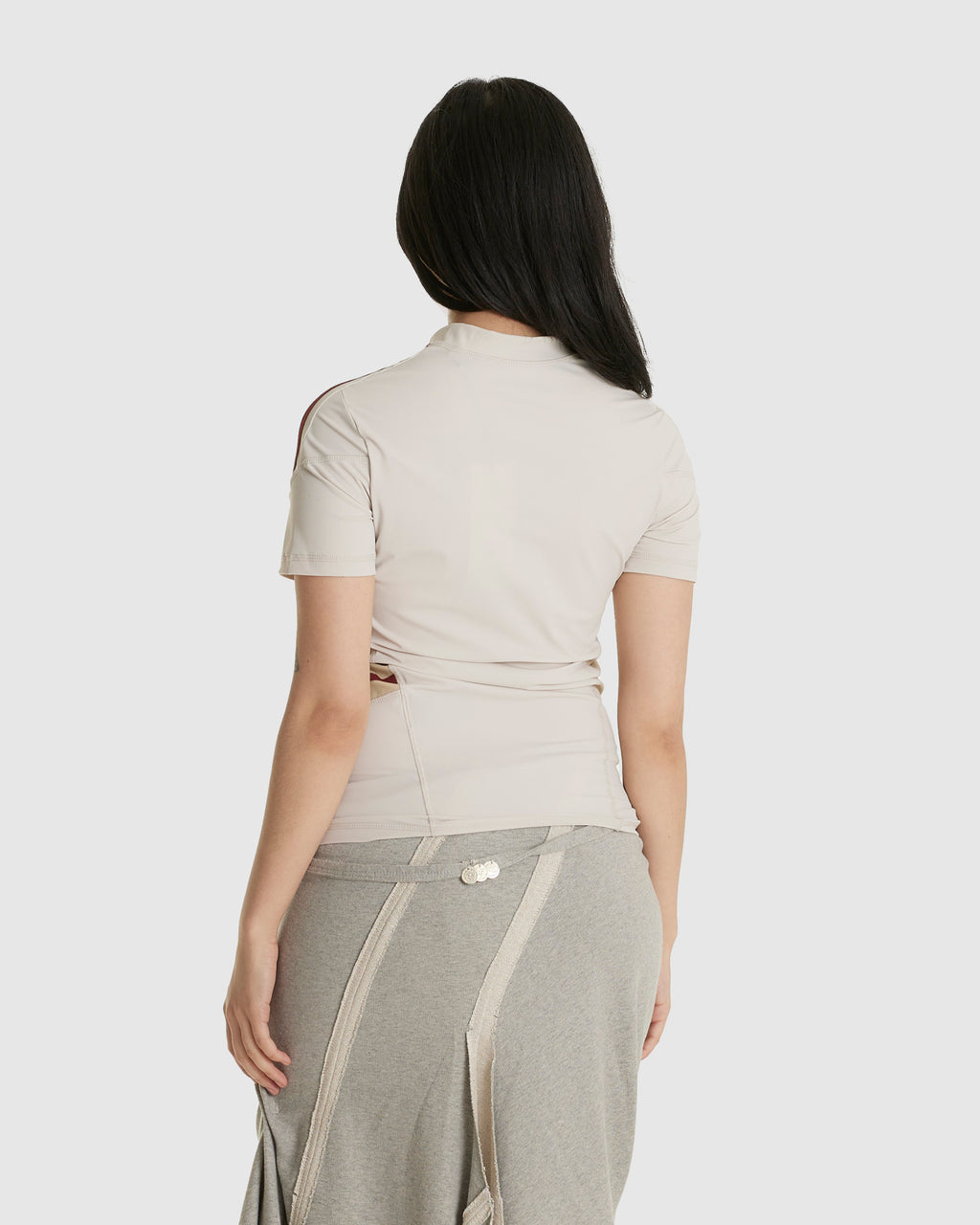 Lace Up Football Top