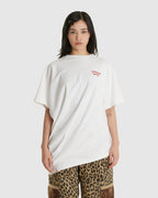 Topsy Turvy Tee White (W)