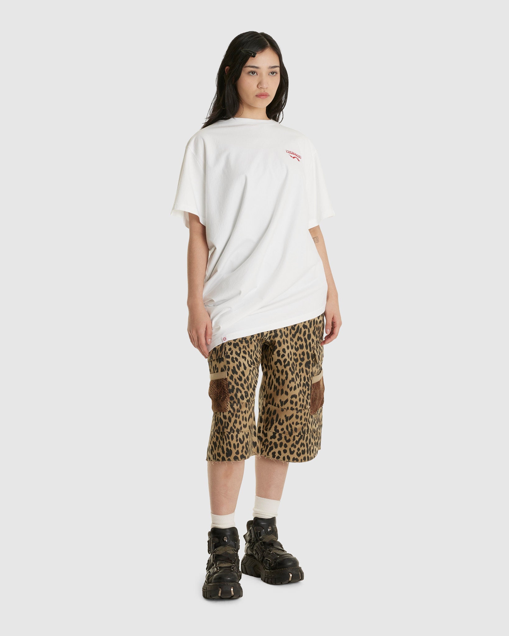 ANDERSSON BELL Depot Leopard Cargo Shorts (W) – Chinatown Country Club
