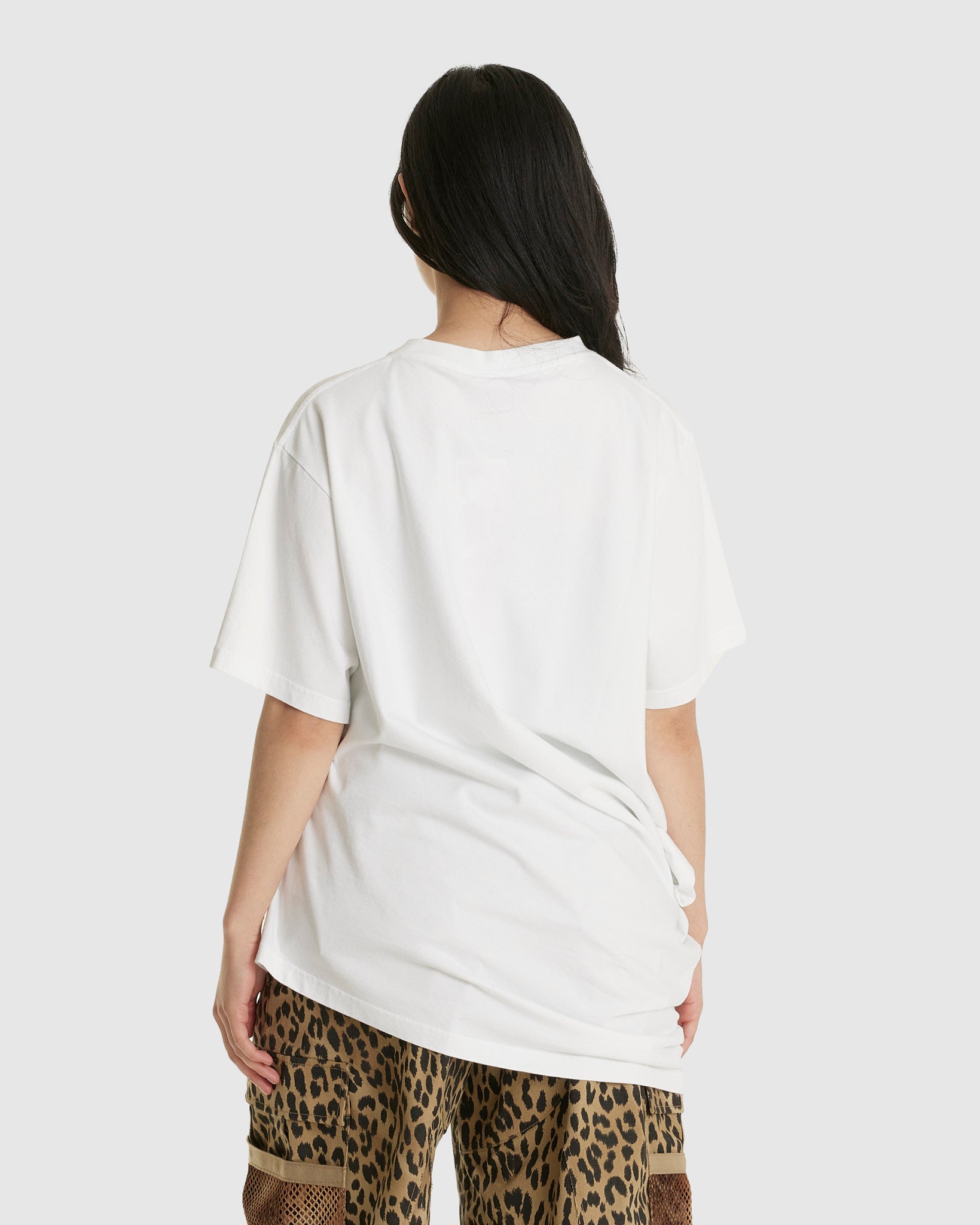Topsy Turvy Tee White (W)