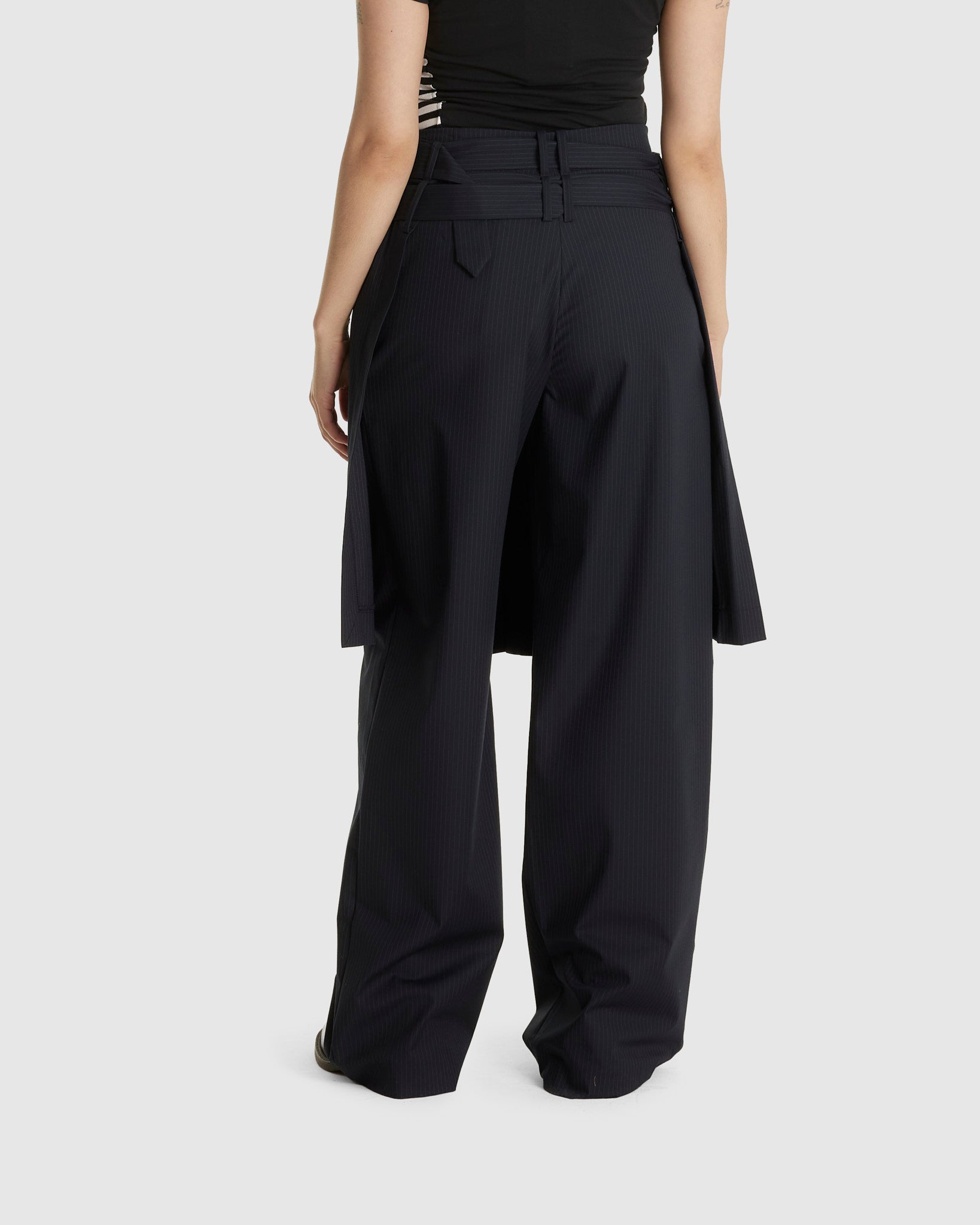 Wide Leg Skouser Waisted Trousers (W)