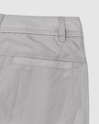 Military Long Skirt Silver