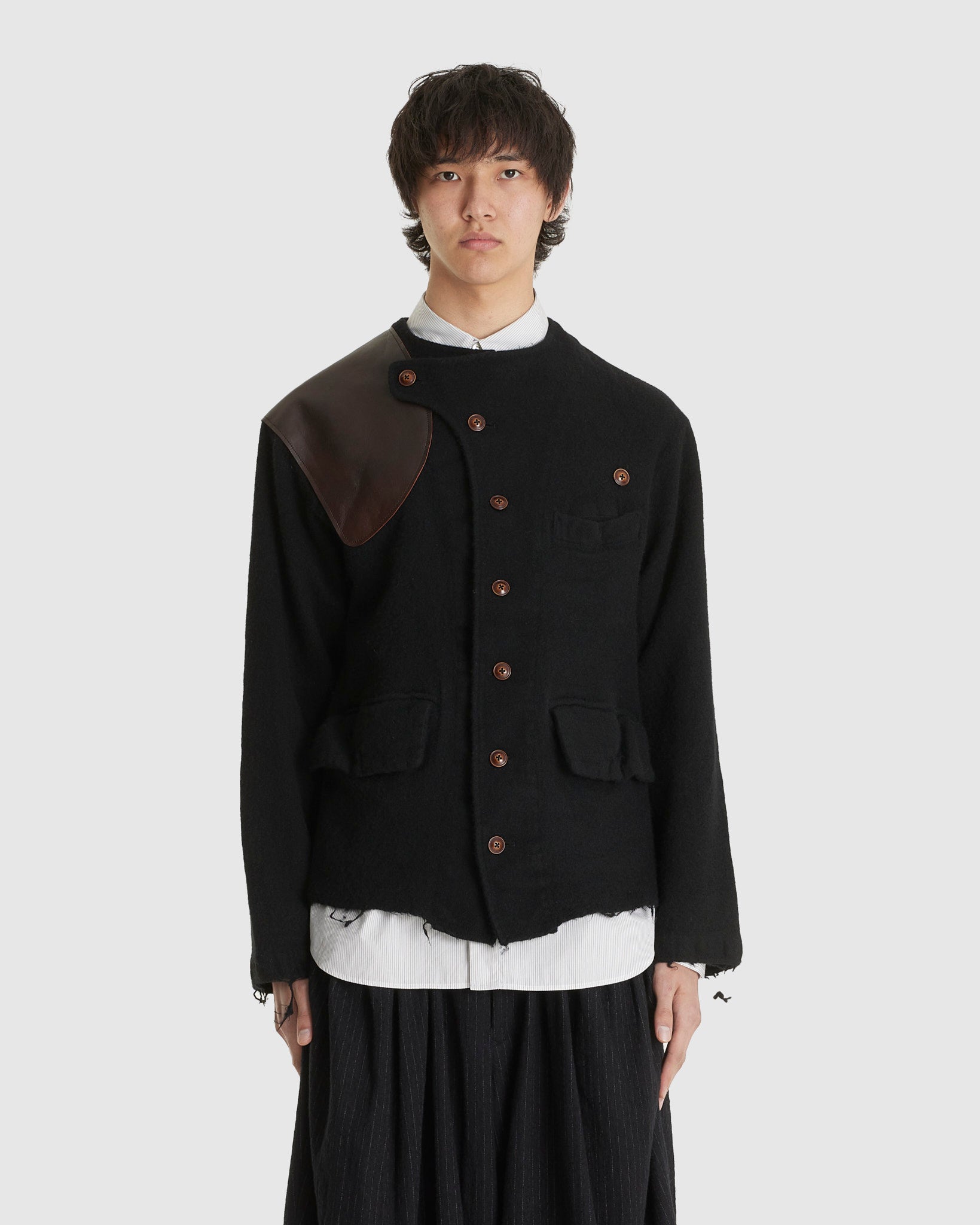 Asymmetric Black Jacket