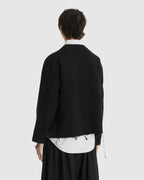 Asymmetric Black Jacket