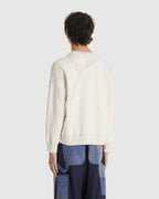 Asymmetric Oatmeal Sweat Shirt