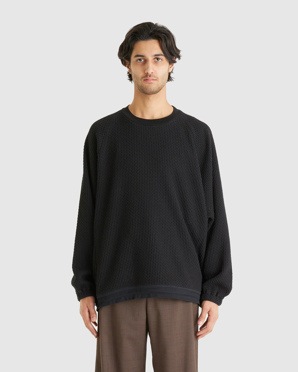 Oversized Raglan Sleeve Pullover