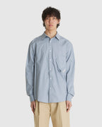 Twisted Pocket Grey Shirt