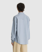 Twisted Pocket Grey Shirt