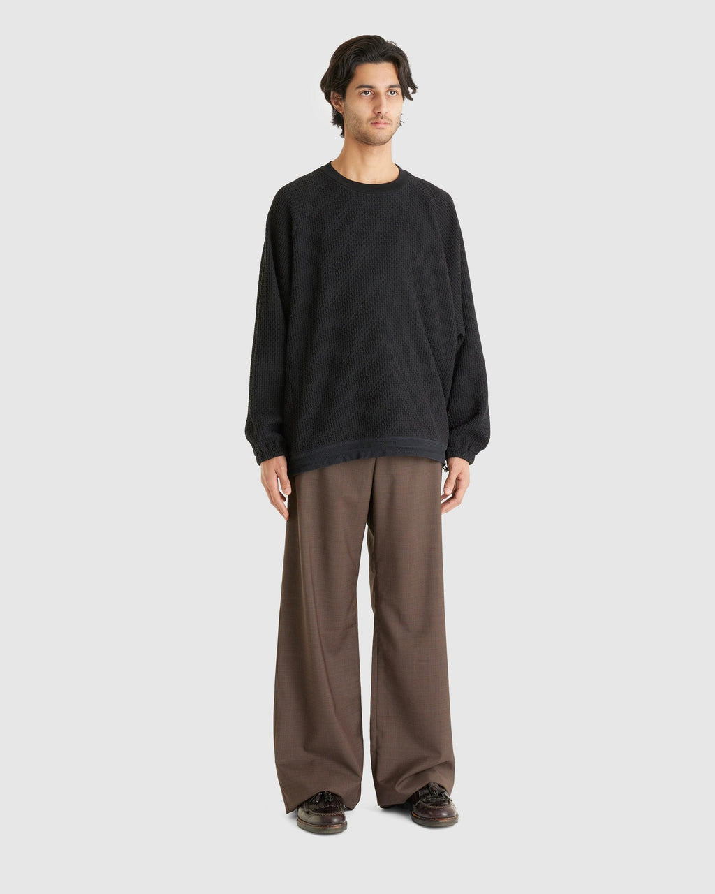 Oversized Raglan Sleeve Pullover