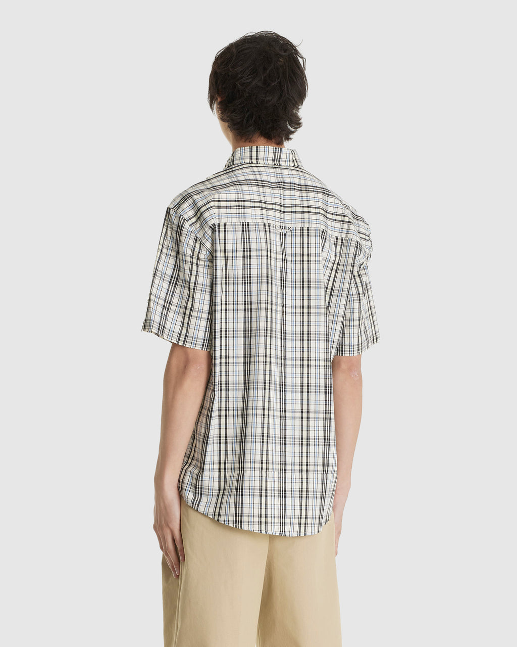 Twisted Pocket SS Check Shirt