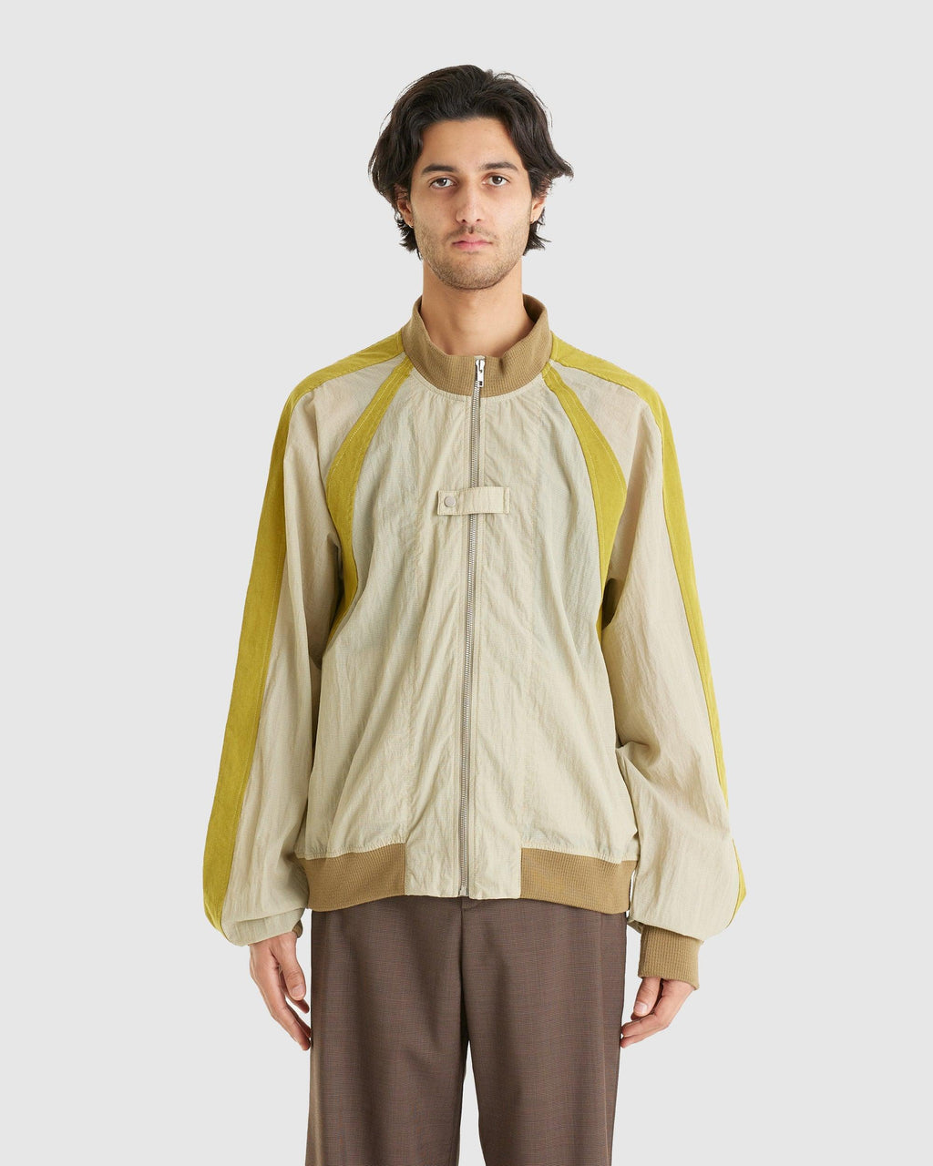 Thussar Zip-Up Jacket Dark Olive