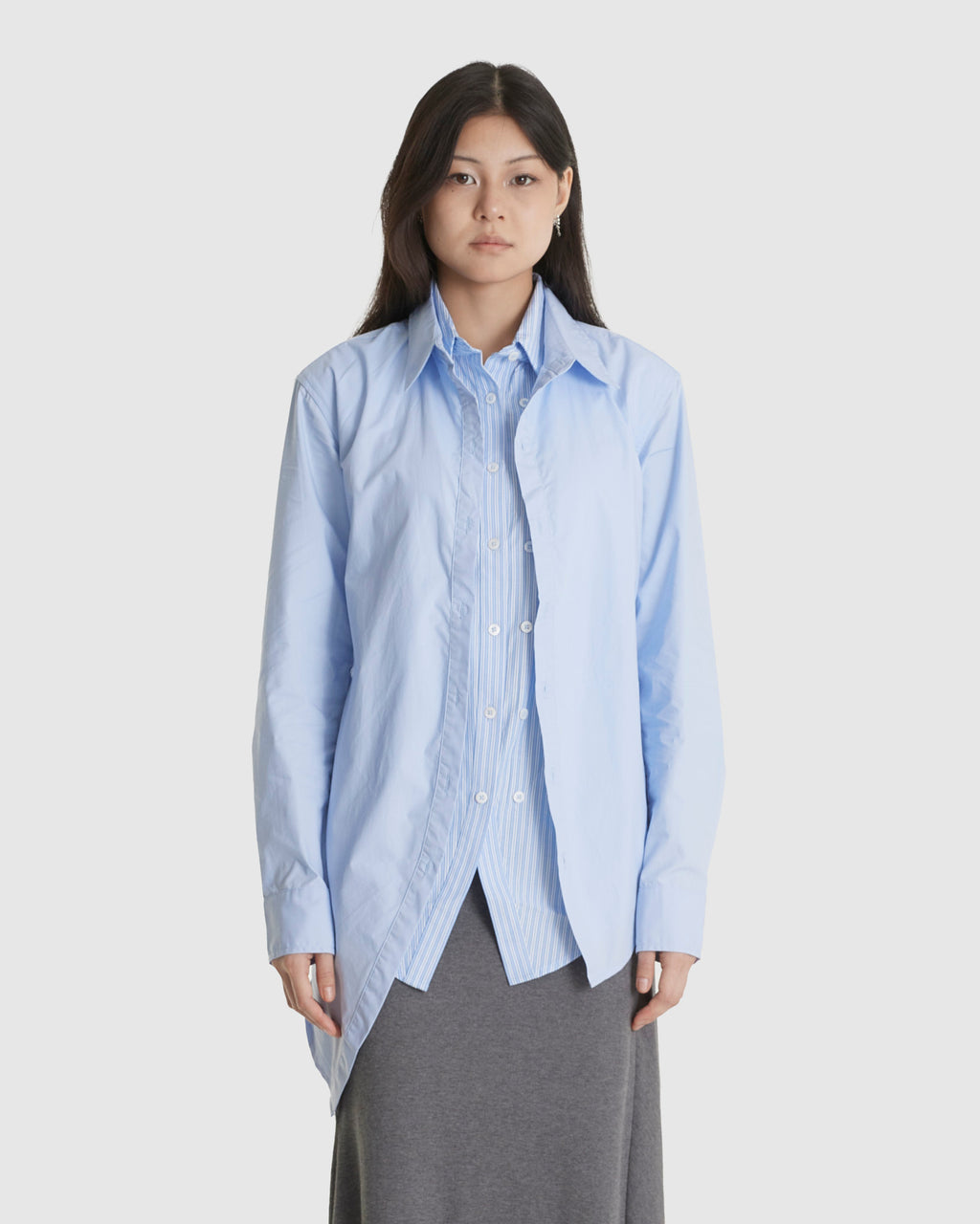 Double Up Light Blue Shirt