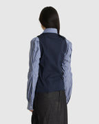 Deconstructed Lavallière Blouse