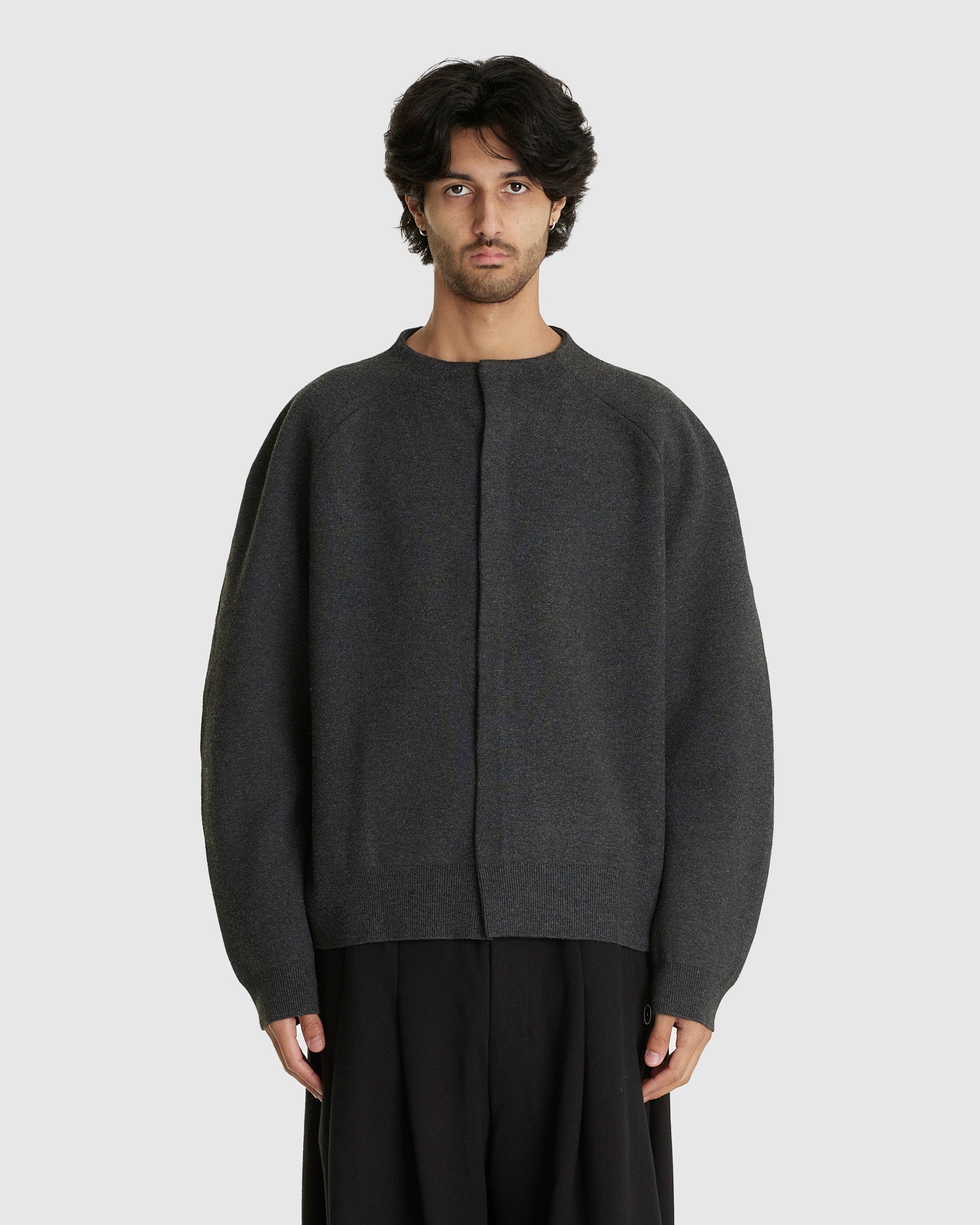 Rounded Sleeve Cardigan