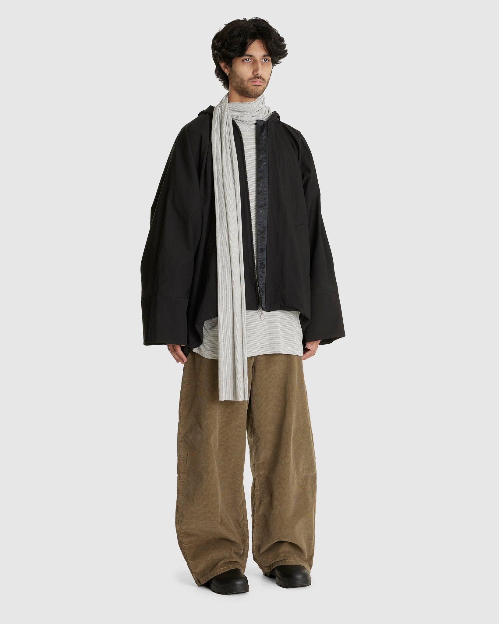 Nip and Tuck Jacket with Scarf