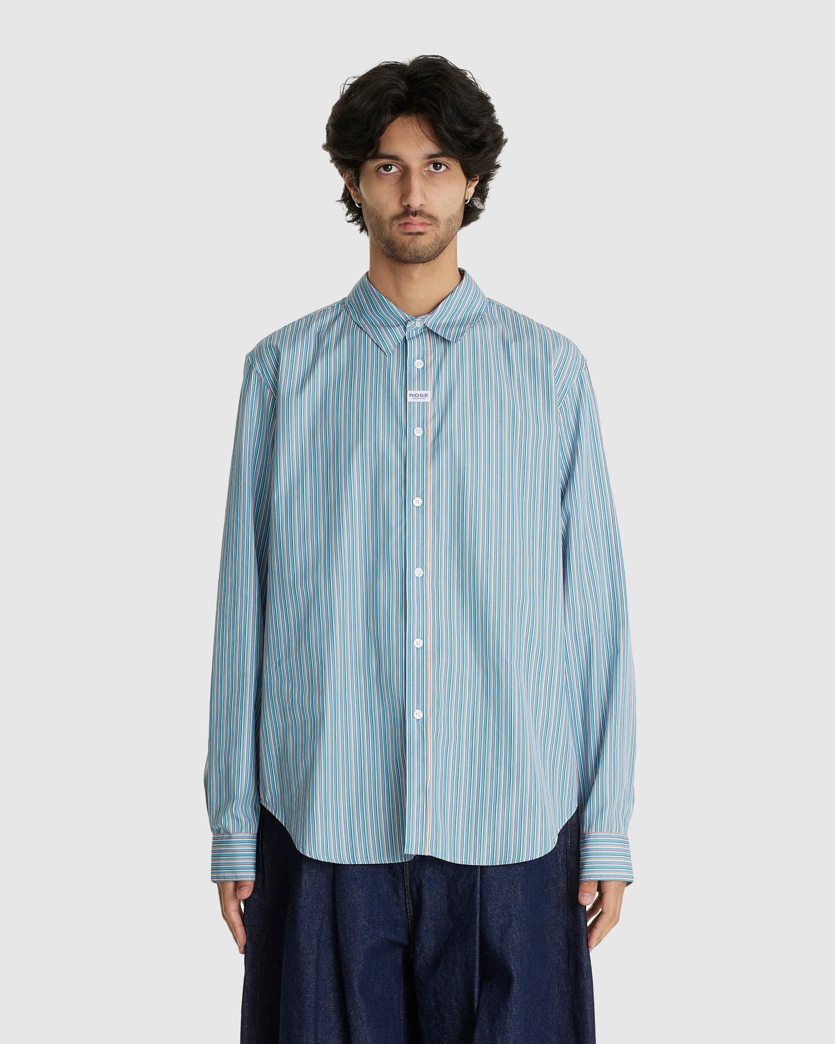 Classic Shirt Blue/Orange