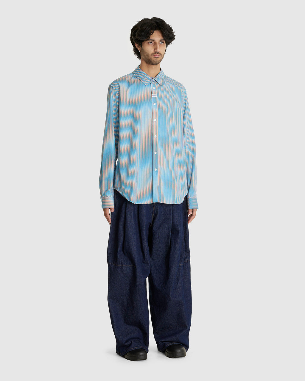 Classic Shirt Blue/Orange