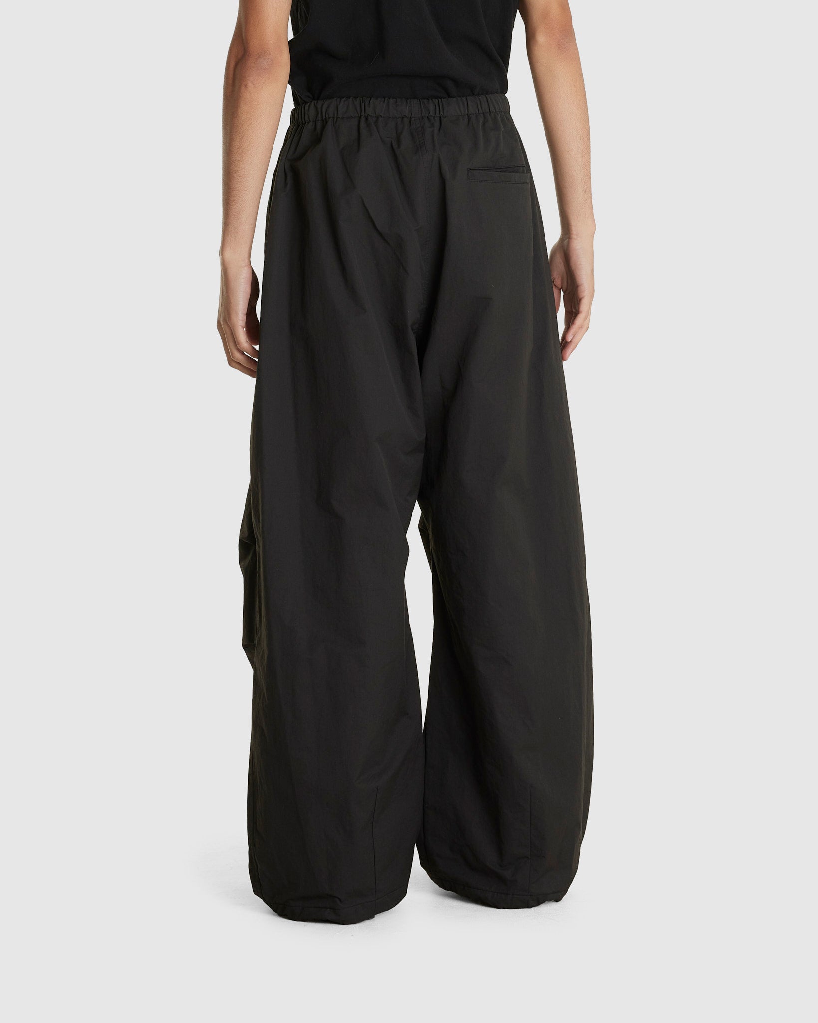 Drawstring Wide Fatigue Pants