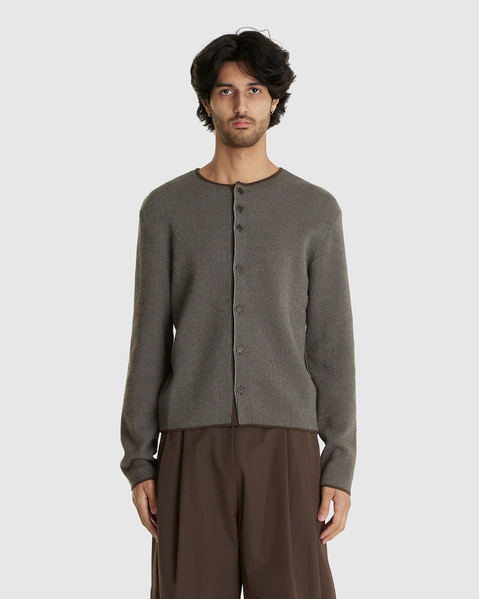 AMOMENTO Stripe Button Up Cardigan – Chinatown Country Club