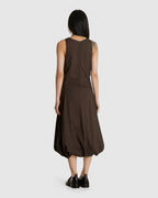 Sheer Padded Volume Dress