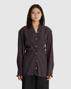 Acre V Neck Button Through Top