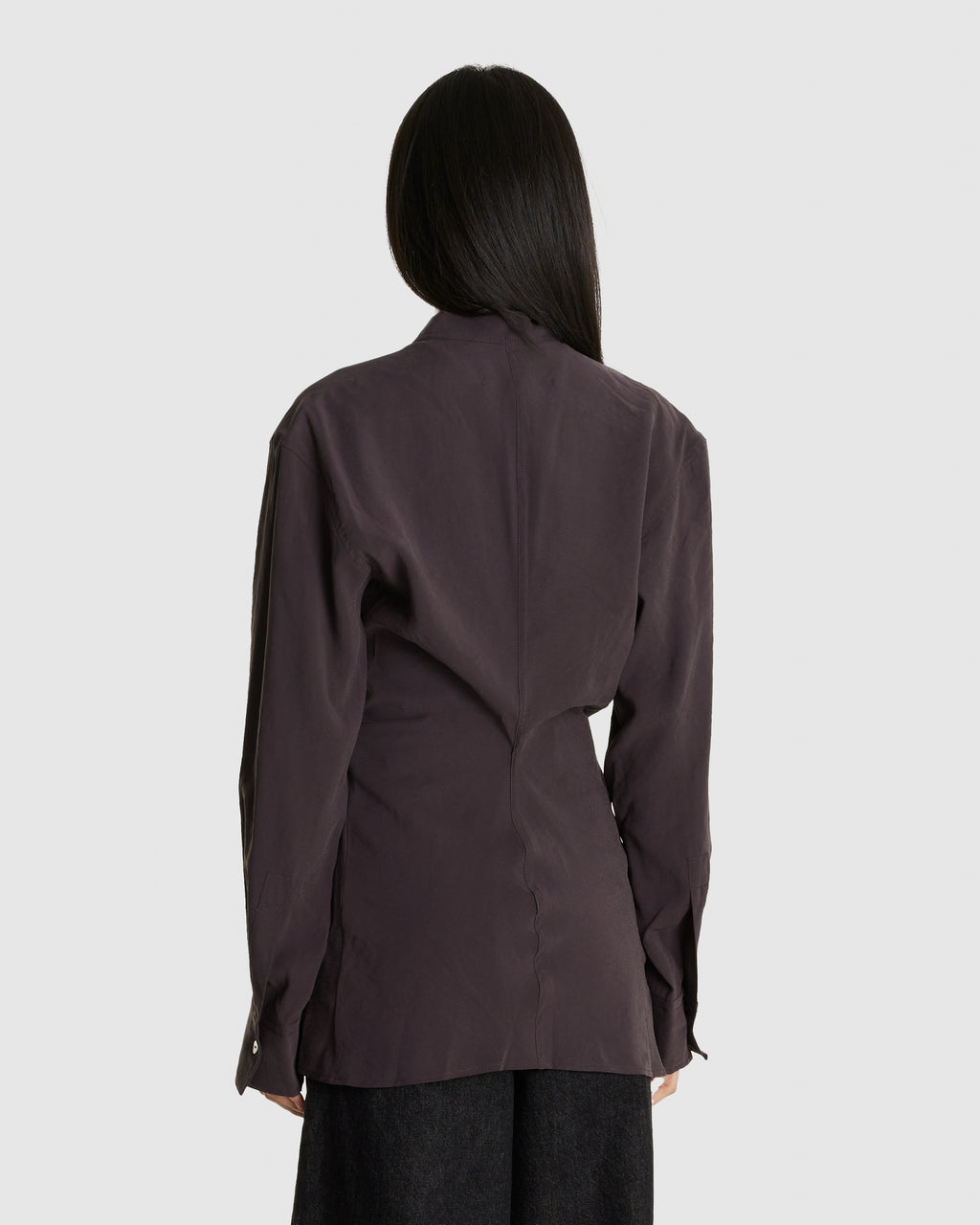 Acre V Neck Button Through Top